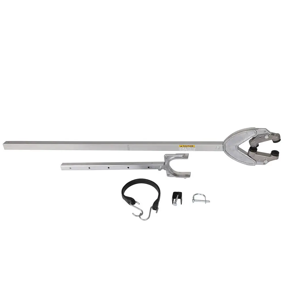 Boat Transom Saver - With Roller And Trailer Mounting Brackets - ATTSP-436-ADJ-RB